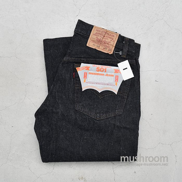 LEVI'S 501-0658 BLACK JEANS（DEADSTOCK/W32L32） - 古着屋