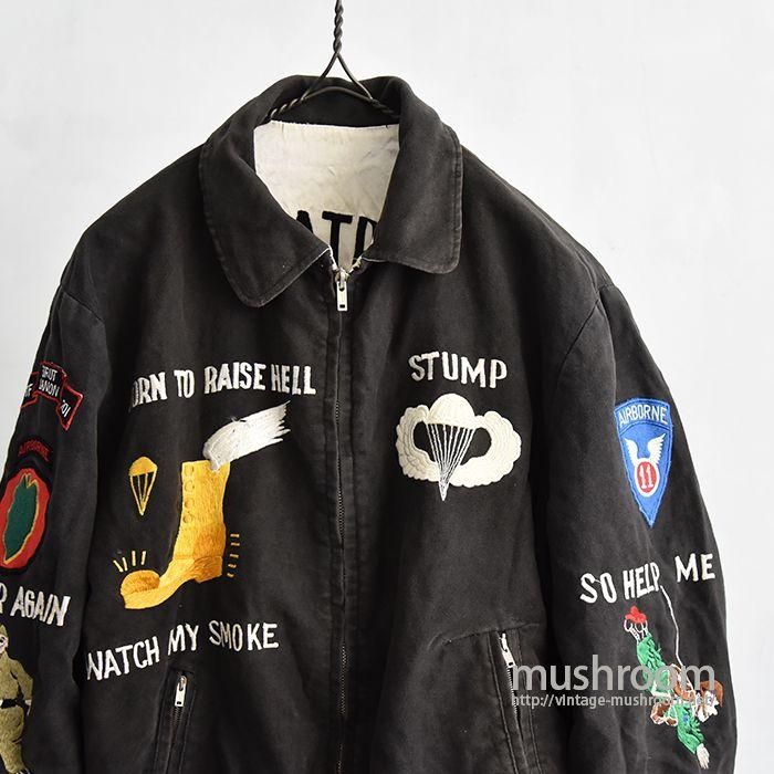 U.S.PARATROOPER GERMANY SOUVENIR JACKET - 古着屋 ｜ mushroom