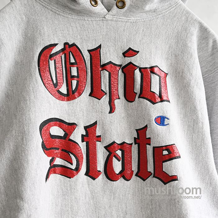 CHAMPION OHIO STATE REVERSE WEAVE HOODY（UNUSUAL DETAIL/X-LARGE