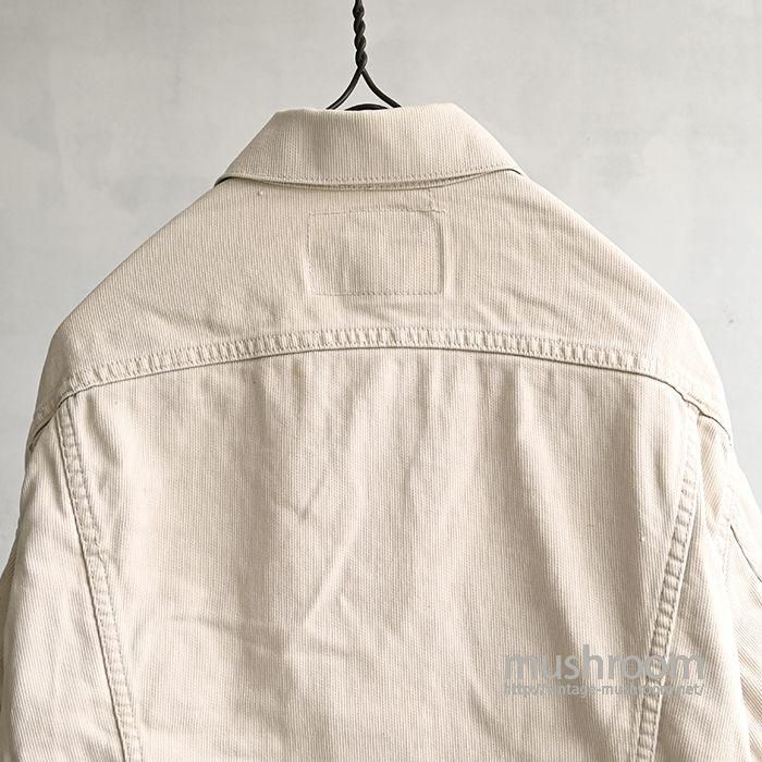 LEVI'S 519-1122 BIGE PIQUE JACKET(BIG SIZE) - 古着屋 LEVI'S 519-1122 BIGE PIQUE JACKET(BIG SIZE) - 古着屋