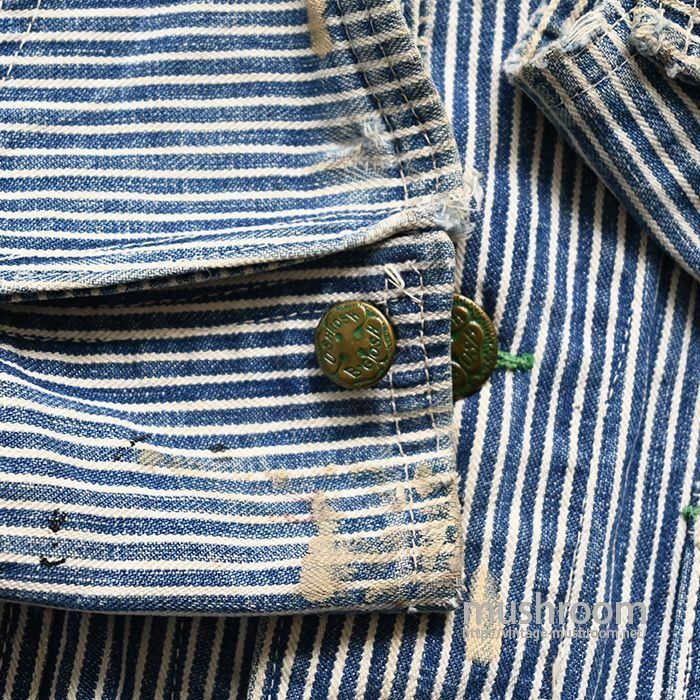 OSHKOSH HICKORY STRIPED ENGINEER WORK JACKET - 古着屋