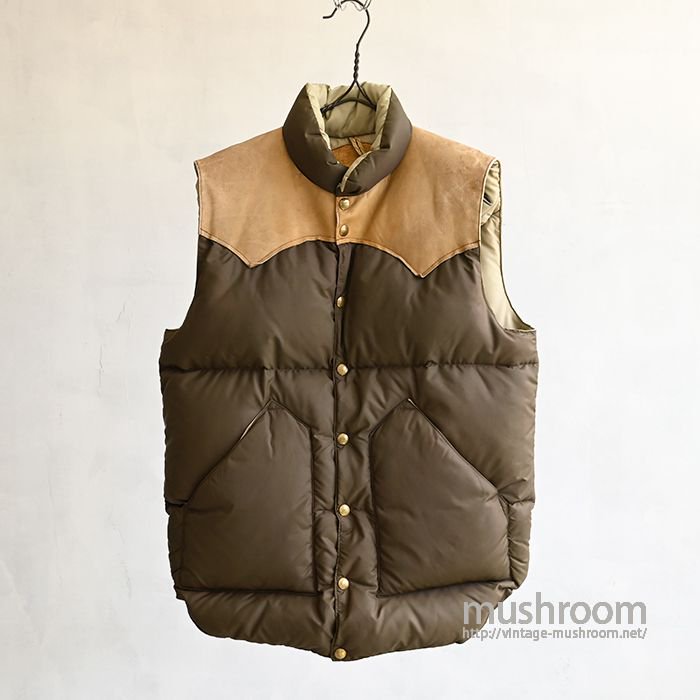 ROCKY MOUNTAIN DOWN VEST（40/GOOD CONDITION）