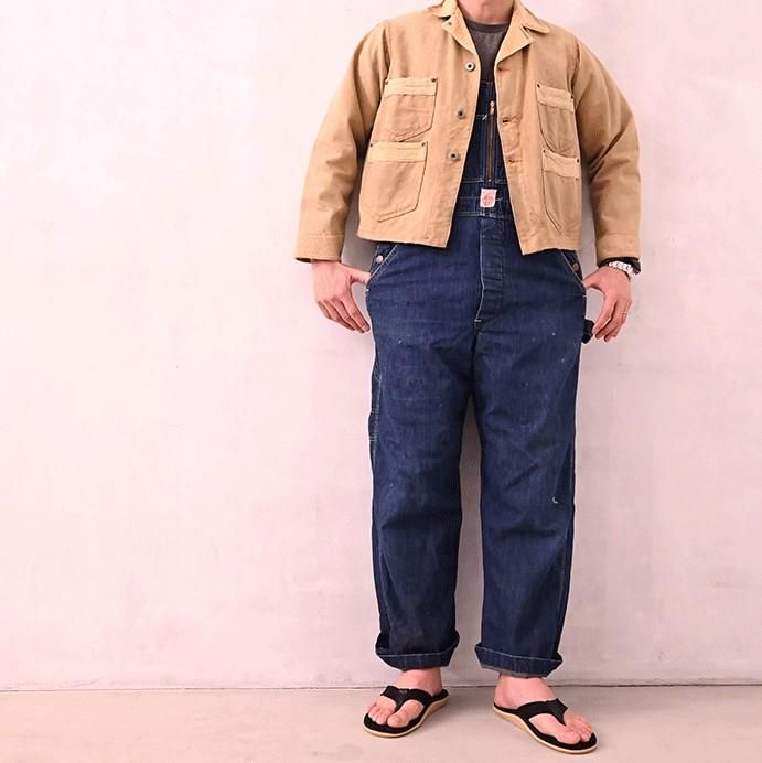 HEAD LIGHT DENIM OVERALL - 古着屋 ｜ mushroom(マッシュルーム