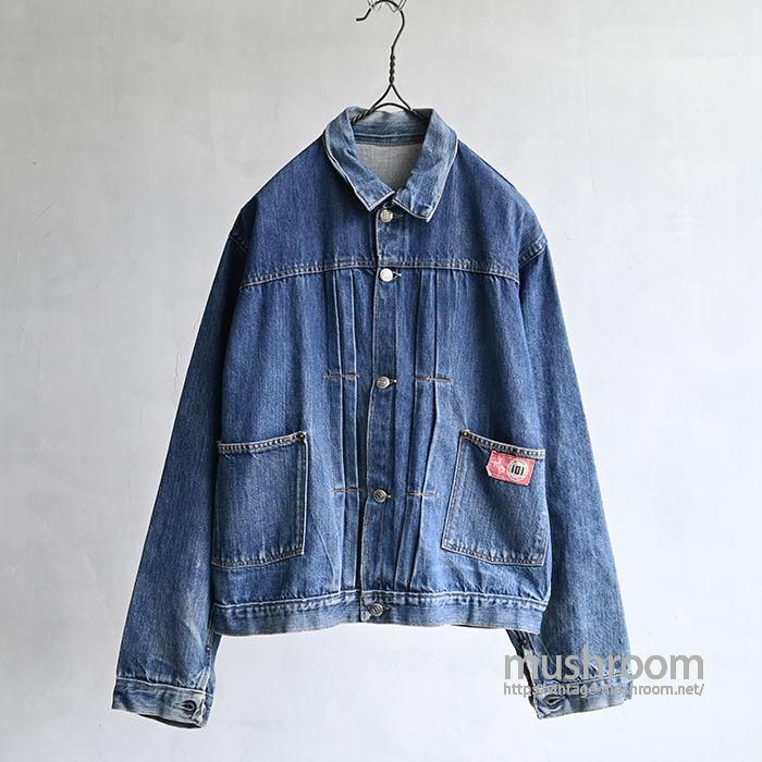 MW101 DENIM JACKET WITH BUCKLEBACK - 古着屋 ｜ mushroom