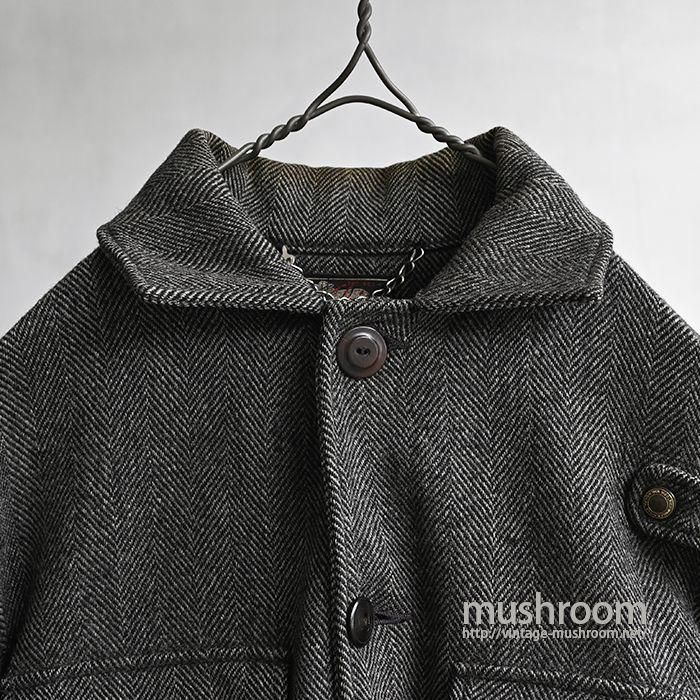 希少 黒入荷！ WOOLRICH TWEED mushroom ｜ 古着屋 - JACKET（36） FISHING ウェア