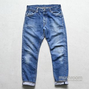LEVI'S 606 BIGE JEANS WITH SELVAGE