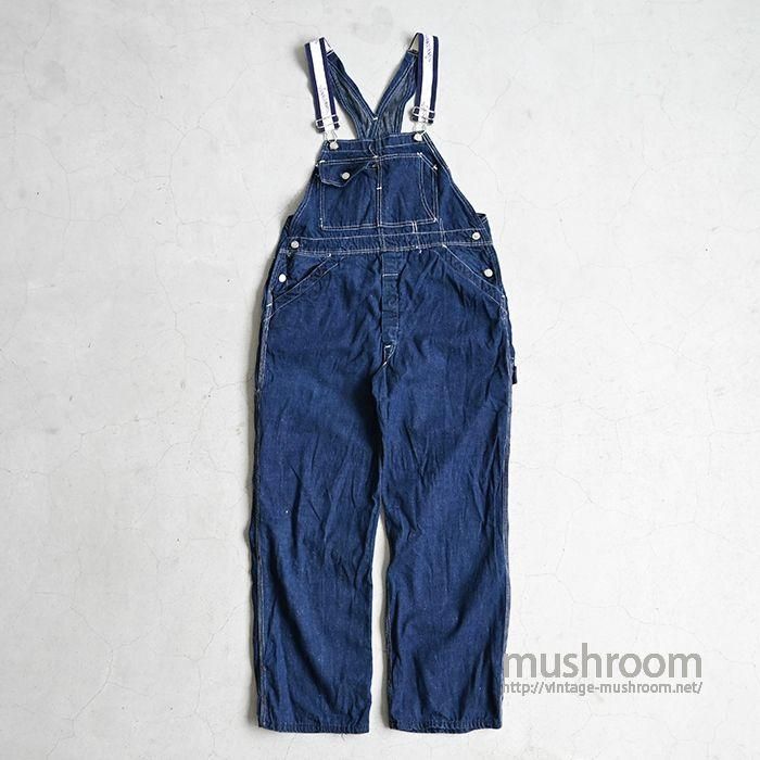 DUBBLE WARE DENIM OVERALL(MINT) - 古着屋 | mushroom DUBBLE WARE DENIM OVERALL(MINT) - 古着屋 | mushroom