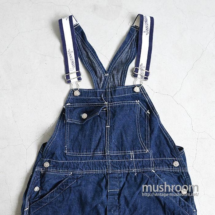 DUBBLE WARE DENIM OVERALL(MINT) - 古着屋 | mushroom