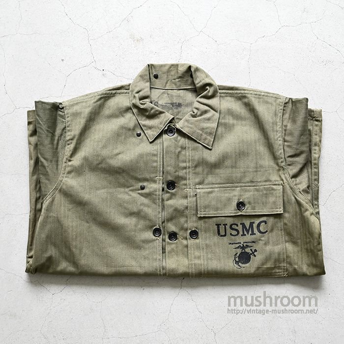 USMC P-44 HBT UTILITY JACKET（36/DEADSTOCK） - 古着屋 ｜ mushroom