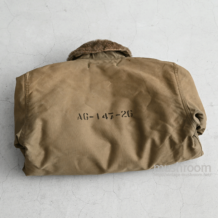 U.S.N N-1 DECK JACKET WITH STENCIL(GOOD CONDTION/36 U.S.N N-1 DECK JACKET WITH STENCIL(GOOD CONDTION/36