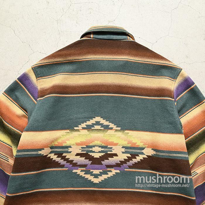 Polo by Ralph Lauren NATIVE PATTERN BLANKET JACKET（GOOD