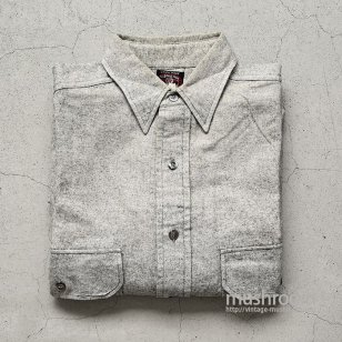 THE BRAVE-MAN PLAIN WOOL WORK SHIRTMINT CONDITION