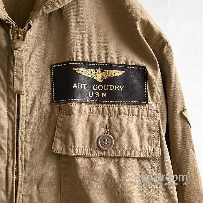 U.S.NAVY M-716 SUMMER FLIGHT JACKET（36/GOOD CONDITION） - 古着屋 ｜  mushroom(マッシュルーム) ヴィンテージクロージングストア