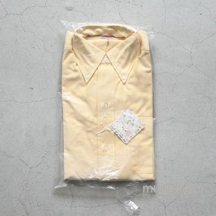 BROOKS BROTHERS OXFORD BD SHIRTDEADSTOCK/YELLOW/14-3