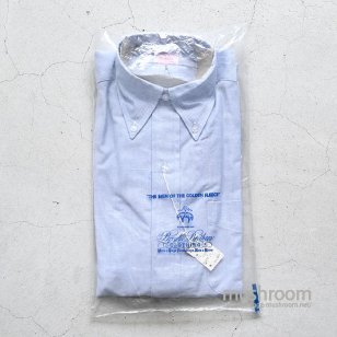 BROOKS BROTHERS OXFORD BD SHIRTDEADSTOCK/BLUE/14-3