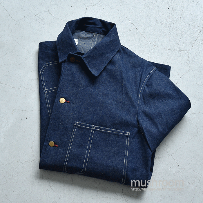 W.P.A DENIM COVERALL（40/DEADSTOCK） - 古着屋 ｜ mushroom 