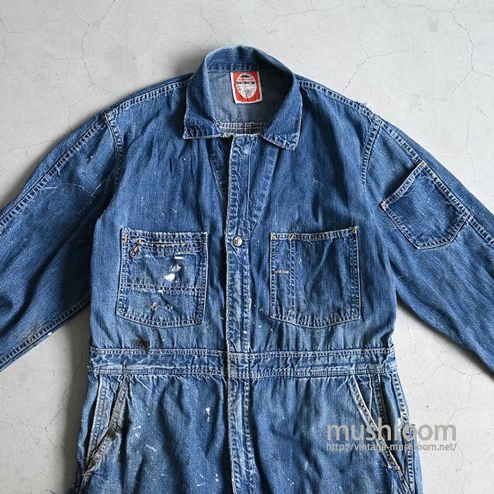 CAN'T BUST'EM DENIM JUMPERALLS - 古着屋 ｜ mushroom