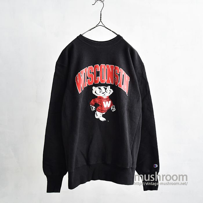 90's CHAMPION “WISCONSIN” Reverse Weave 新品入荷 icqn.de