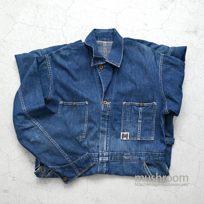 HEADLIGHT DENIM ALL-IN-ONE - 古着屋 ｜ mushroom(マッシュルーム