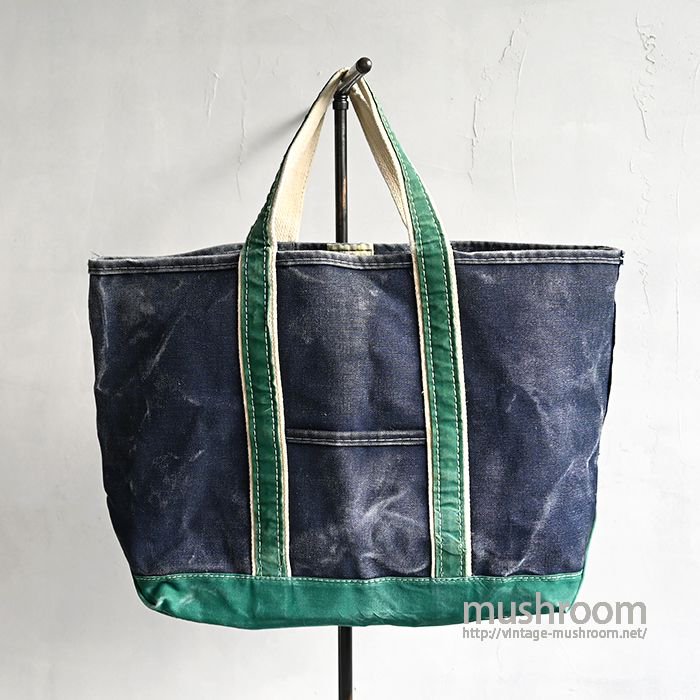 L.L.BEAN DELUXE TOTE BAG（NVY×GRN）