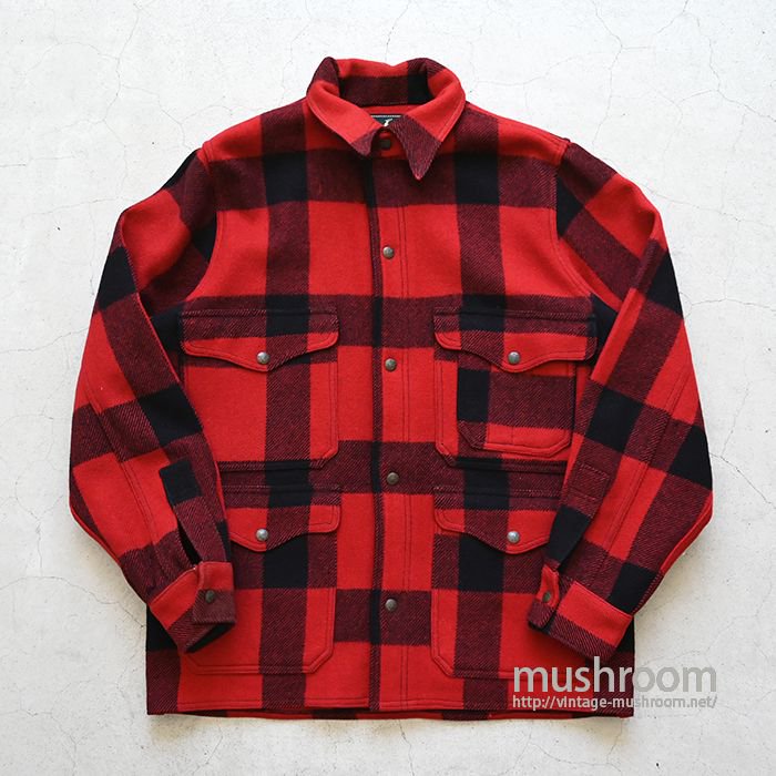 WHITE STAG BLK&RED PLAID MACKINAW CRUISER JACKET（DEADSTOCK）