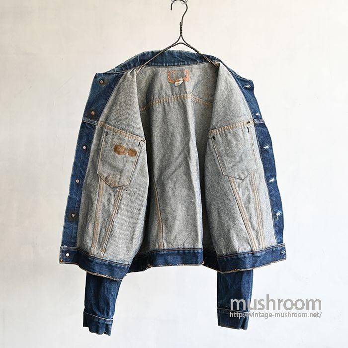 ジャケット・アウター Levi's 70505-0217 deadstock size50 LEVI'S 70505-0217 BIGE DENIM JACKET（SIZE 50） - 古着屋