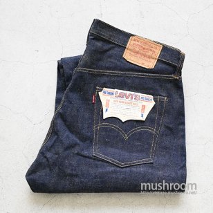 LEVI'S 505-0217 BIGE JEANS WITH SELVEDGEDEADSTOCK/W40L30 