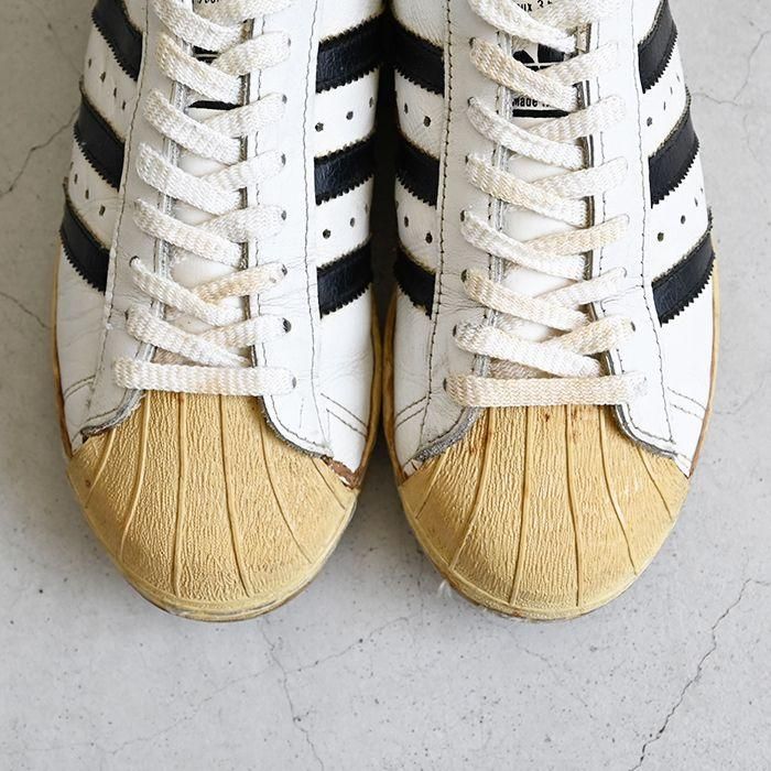 ADIDAS SUPER STAR(FRANCE MADE/9) - 古着屋 | mushroom ADIDAS SUPER STAR(FRANCE MADE/9) - 古着屋 | mushroom