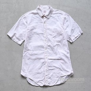 ENRO S/S OXFORD STRIPED SHIRT（GOOD CONDITION/SHELL/15）