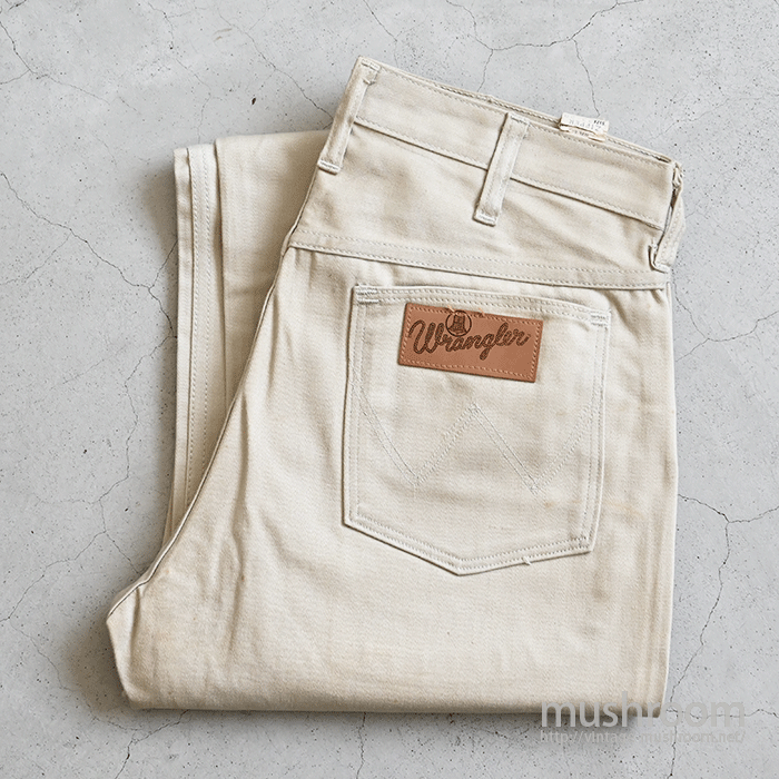 WRANGLER 33MWZ COTTON SATIN PANTS(ALMOST DEADSTOCK/W33L30 WRANGLER 33MWZ COTTON SATIN PANTS(ALMOST DEADSTOCK/W33L30