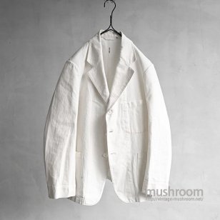 OLD WHITE COTTON COVERALL36/GOOD CONDITION