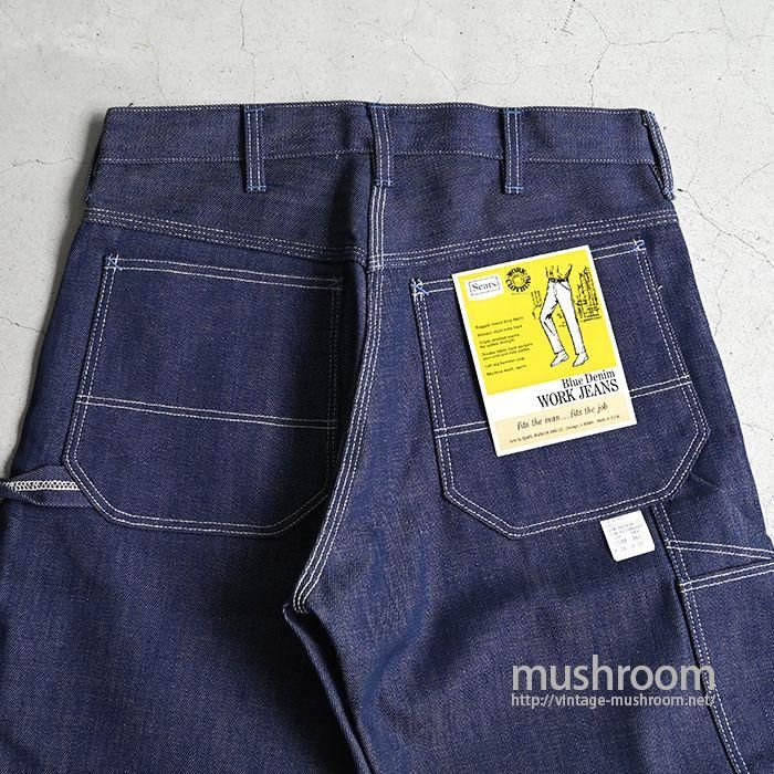 SEARS DENIM PAINTER PANTS（DEADSTOCK/W34L28） - 古着屋