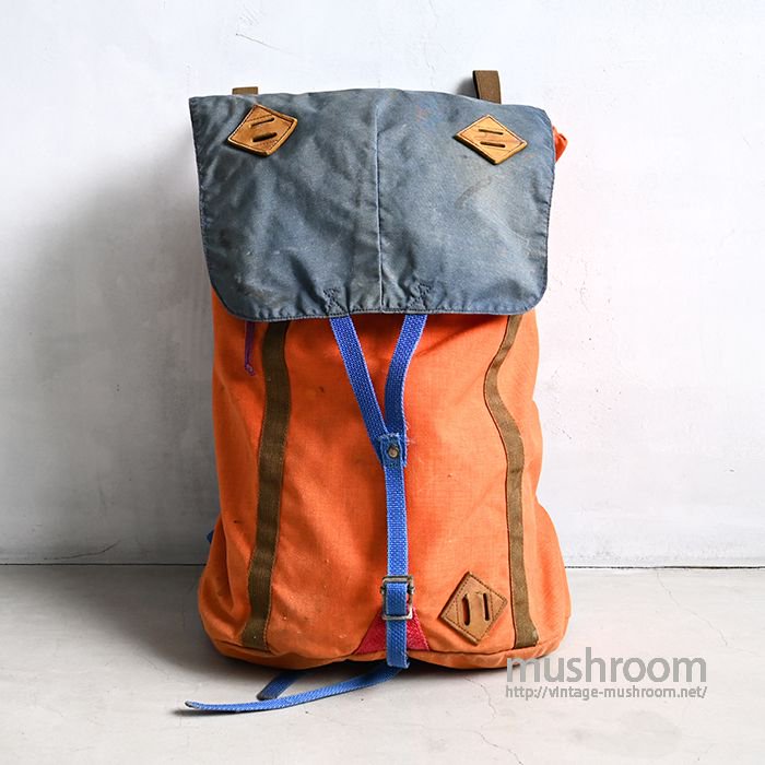 CHOUINARD EQUIPMENT MULTI COLOR BACK PACK（RARE SIZE） - 古着屋 
