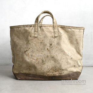 OLD TWO TONE CANVAS TOOL BAG 