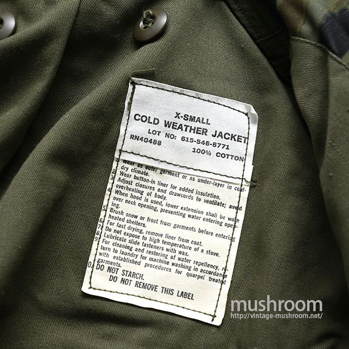TIGER CAMO M-65 FIELD JACKET（XS/MINT） - 古着屋 ｜ mushroom