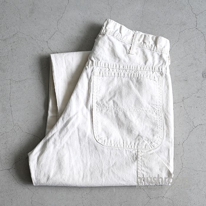 ANCELLM AIGING PAINTER PANTS 23ss ホワイト 公式価格の対象 - www