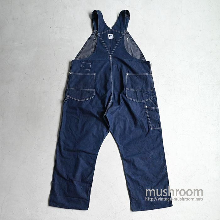 素晴らしい Lee 91-SB 古着屋 - INDIGO） SIZE/DARK OVERALL（BIG DENIM パンツ