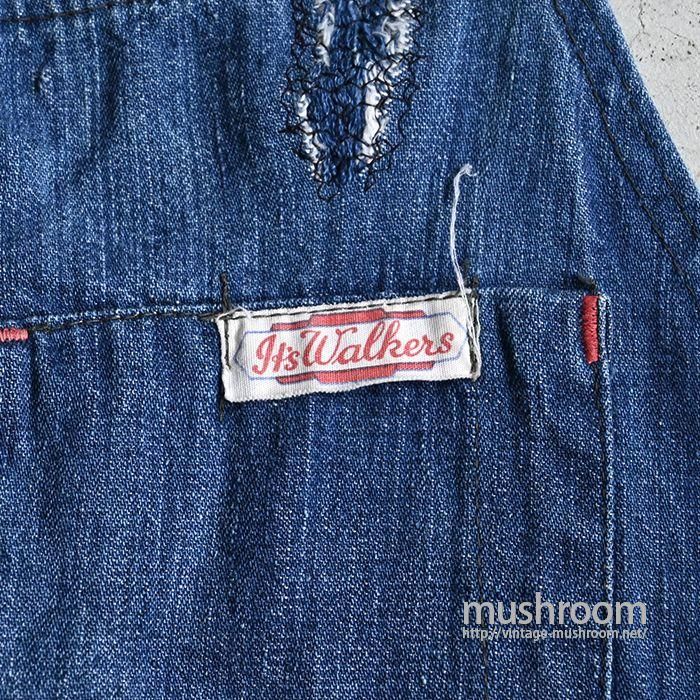 IT'S WALKERS LOW-BACK STYLED DENIM OVERALL - 古着屋