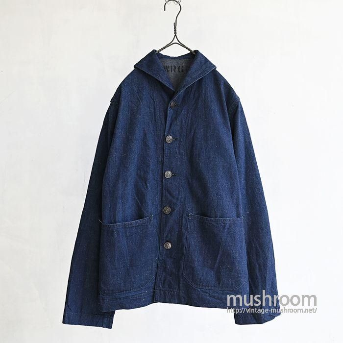 U.S.NAVY DUNGAREE DENIM JACKET(GOOD CONDITION) - 古着屋 U.S.NAVY DUNGAREE DENIM JACKET(GOOD CONDITION) - 古着屋