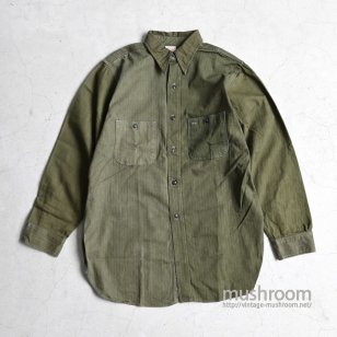 OLD HBT TWO-TONE WORK SHIRTMINT