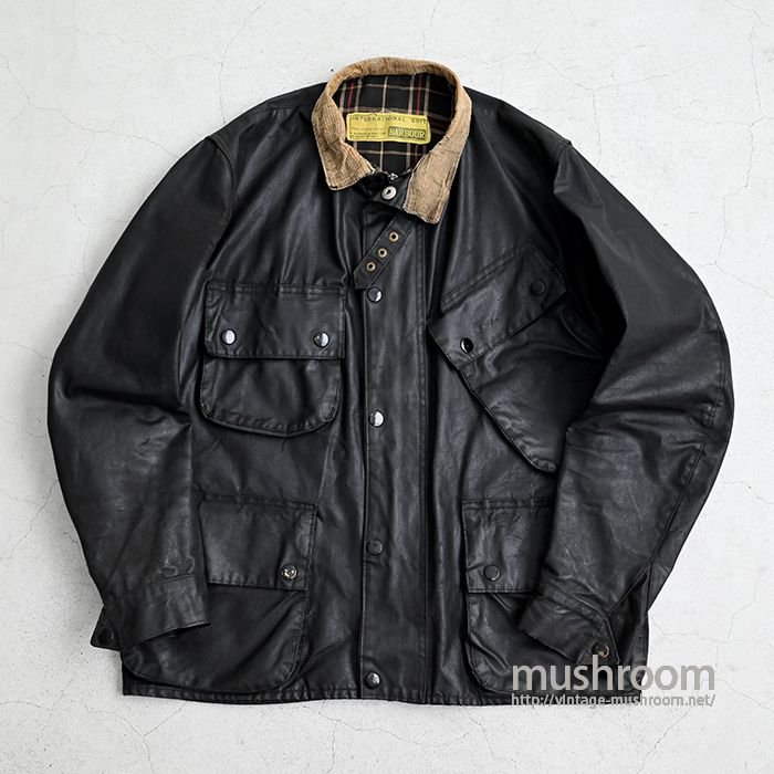 BARBOUR INTERNATIONAL WAXED JACKET（YELLOW LABEL） - 古着屋 