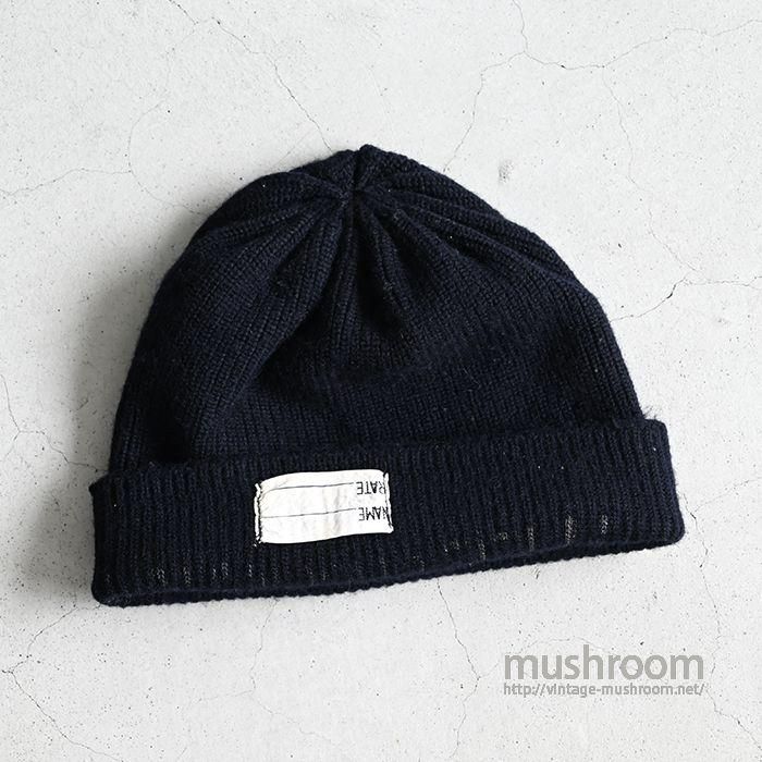 WW1-WW2 U.S.NAVY WATCH CAP WITH STENCIL - 古着屋 ｜ mushroom