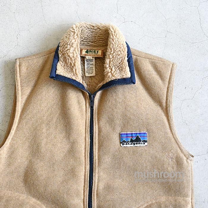 PATAGONIA × REI PILE VEST(WHITE LABEL/GOOD CONDITION PATAGONIA × REI PILE VEST(WHITE LABEL/GOOD CONDITION