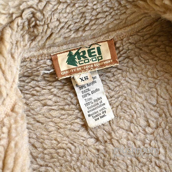 PATAGONIA × REI PILE VEST(WHITE LABEL/GOOD CONDITION PATAGONIA × REI PILE VEST(WHITE LABEL/GOOD CONDITION