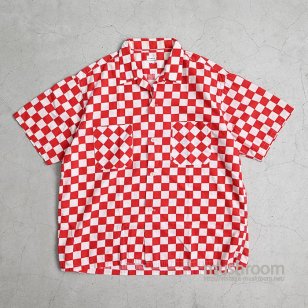 OLD CHECKERED FLAG S/S COTTON SHIRTLARGE