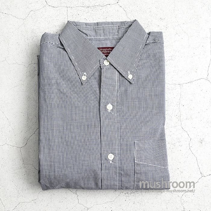 MANIALS OF CALIFORNIA L/S GINGHAM CHECK SHIRT（ALMOST DEADSTOCK