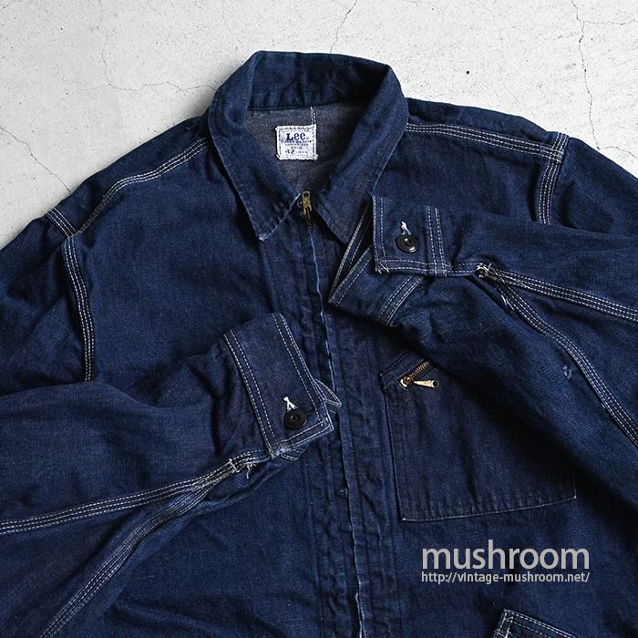 LEE 91-B DENIM WORK JACKET（42-LONG/DARK COLOR） - 古着屋 ｜ Mushroom(マッシュルーム ...