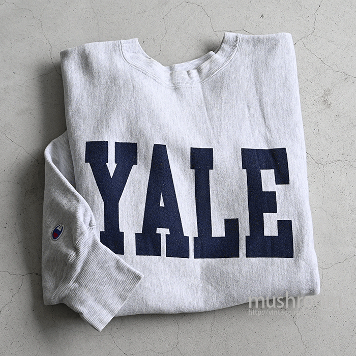 CHAMPION YALE REVERSE WEAVE(XL/WATER PRINT) - 古着屋 CHAMPION YALE REVERSE WEAVE(XL/WATER PRINT) - 古着屋