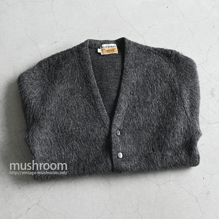 Vintage black mohair cardigan ブラックモヘアモヘア