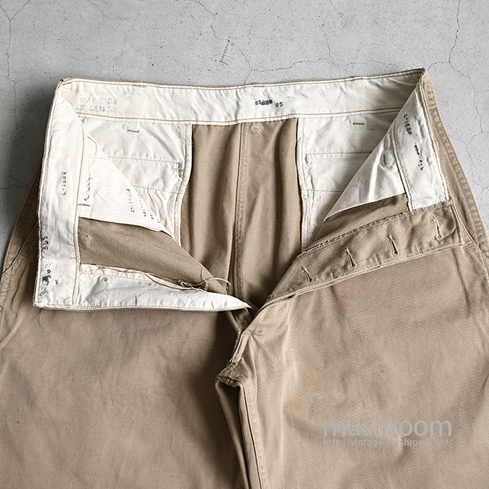 いラインアップ us army 50年代 34インチ ベルベルジン 501 50s chino